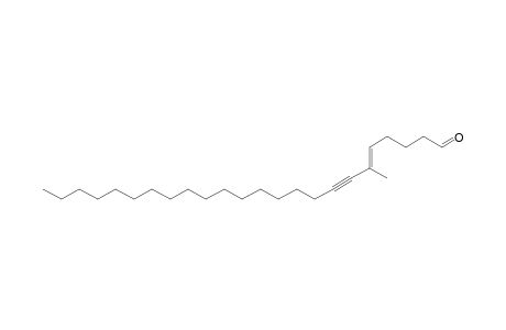 5-Tetracosen-7-ynal, 6-methyl-, (E)-