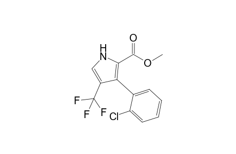 Methyl 4-trifluoromethyl-3-(2-chlorophenyl)-1H-pyrrole-2-carboxylate