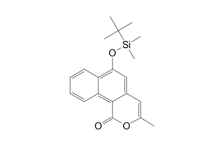 6-[(tert-Butyldimethylsilyl)oxy]-3-methyl-1H-naphtho[1,2-c]pyran-1-one