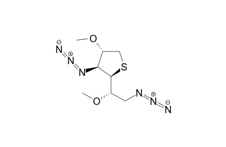 (2R,3S,4S)-3-azido-2-[(1S)-2-azido-1-methoxy-ethyl]-4-methoxy-tetrahydrothiophene