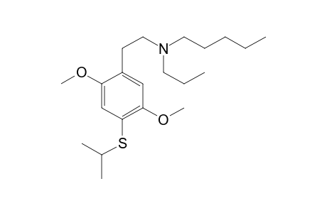 N-Pentyl-N-propyl-2,5-dimethoxy-4-(iso-propylthio)phenethylamine