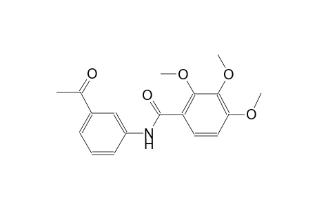 benzamide, N-(3-acetylphenyl)-2,3,4-trimethoxy-