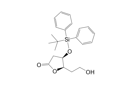 (4R,5R)-4-[tert-butyl(diphenyl)silyl]oxy-5-(2-hydroxyethyl)-2-oxolanone