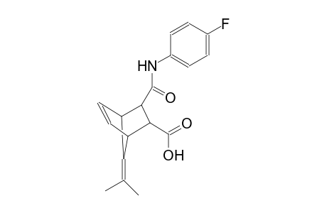 3-[(4-fluoroanilino)carbonyl]-7-(1-methylethylidene)bicyclo[2.2.1]hept-5-ene-2-carboxylic acid