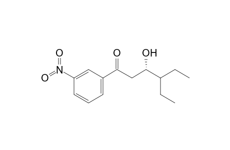 (S)-3-Hydroxy-4-ethyl-1-(3'-nitrophenyl)-1-hexanone