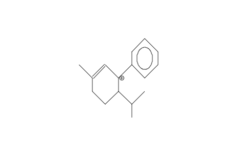 3-Phenyl-2-P-menthen-1-yl cation