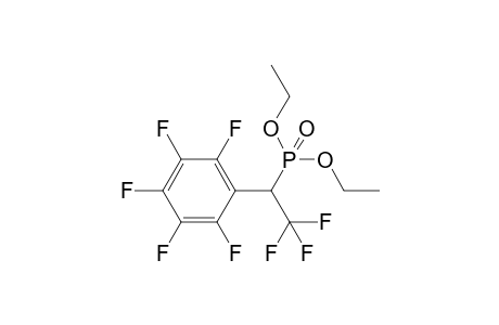 1-Pentafluorophenyl-2,2,2-trifluoroethyl Diethyl Phosphonate