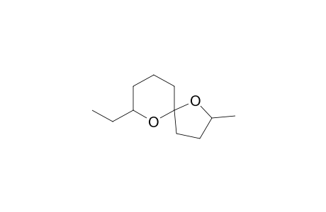 2-Methyl-7-ethyl-1,6-dioxaspiro[4.5]decane
