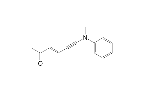 6-(N-Methylanilino)hex-3-en-5-yn-2-one