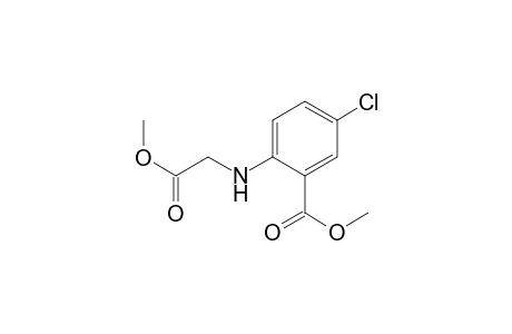 5-Chloro-2-[(2-keto-2-methoxy-ethyl)amino]benzoic acid methyl ester