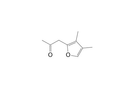 1-(3,4-dimethyl-2-furanyl)-2-propanone