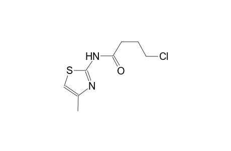 4-chloro-N-(4-methyl-1,3-thiazol-2-yl)butanamide