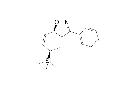 trimethyl-[(Z,1R)-1-methyl-3-[(5S)-3-phenyl-2-isoxazolin-5-yl]allyl]silane