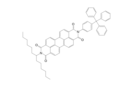 N-(1-Hexylheptyl)-N'-(4'-tritylphenyl)perylene-3,4:9,10-bis(dicarboximide)