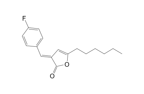 (3E)-3-(4-fluorobenzylidene)-5-hexyl-furan-2-one