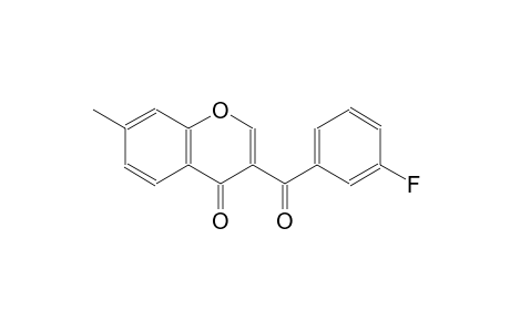 3-(3-fluorobenzoyl)-7-methyl-4H-chromen-4-one