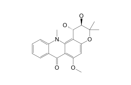 (trans)-1,2-Dihydroxy-1,2-dihydro-acronycine