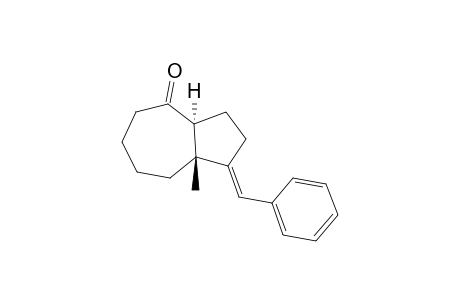 trans-Octahydro-8a-methyl-1-(phenylmethylene)azulen-4(1H)-4-one