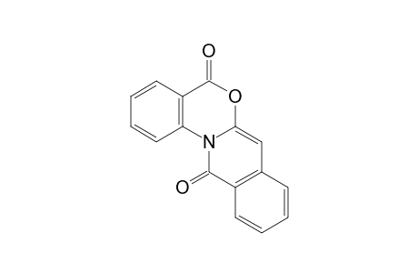 5H,12H-benzo[4,5][1,3]oxazino[3,2-b]isoquinoline-5,12-dione