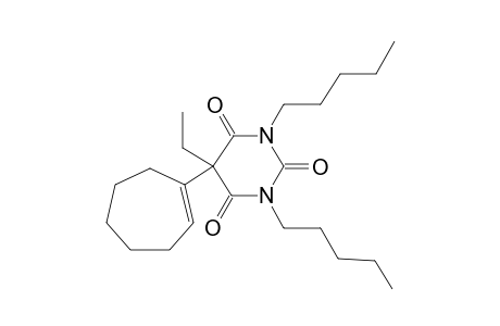 5-(1-Cyclohepten-1-yl)-5-ethyl-1,3-dipentyl-2,4,6(1H,3H,5H)-pyrimidinetrione