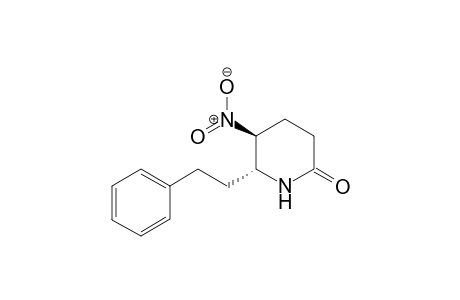 (5S,6R)-5-Nitro-6-(2-phenylethyl)piperidin-2-one