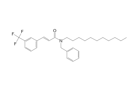 Trans-cinnamamide, 3-trifluoromethyl-N-benzyl-N-undecyl-