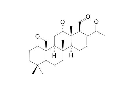 22-HYDROXY-24-METHYL-12-ALPHA-HYDROXY-24-OXOSCALAR-16-EN-25-AL