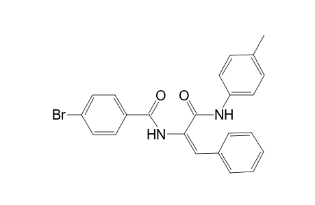 4-Bromo-N-[(E)-2-phenyl-1-(4-toluidinocarbonyl)ethenyl]benzamide