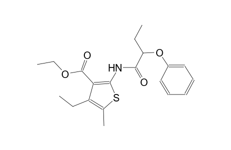 ethyl 4-ethyl-5-methyl-2-[(2-phenoxybutanoyl)amino]-3-thiophenecarboxylate