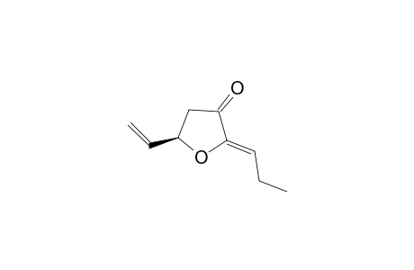 (5R)-2-[(Z)-Propylidene]-3-oxo-5-vinyltetrahydrofuran
