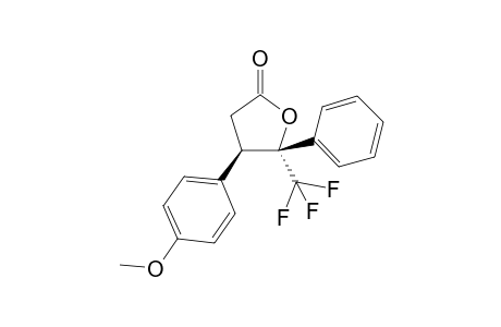 u-4-(4-methoxyphenyl)-5-phenyl-5-(trifluoromethyl)tetrahydrofuran-2-one