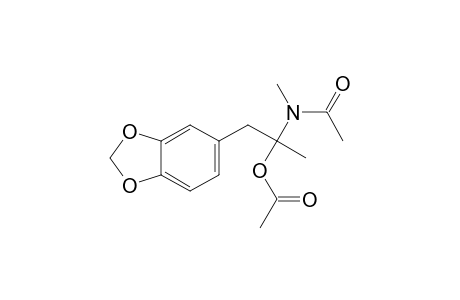 Diacetyl-.alpha.-hydroxy-3,4-methylenedioxymethamphetamine