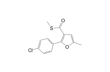 S-methyl 2-(4-chlorophenyl)-5-methyl-furan-3-carbothioate