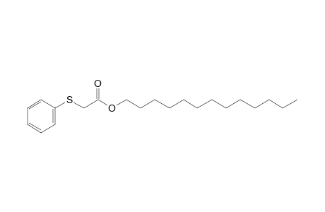 (Phenylthio)acetic acid, tridecyl ester