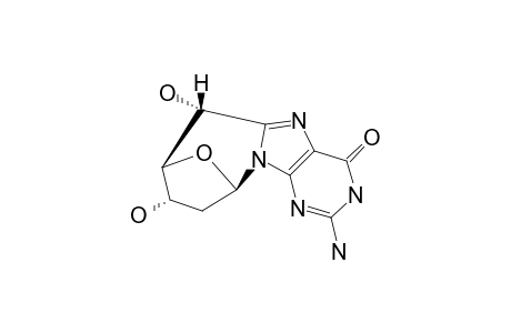 (5'R)-5',8-CYCLO-2'-DEOXYGUANOSINE