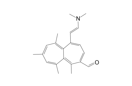 1-[(1E)-2-(Dimethylamino)ethenyl]-5,6,8,10-tetramethylheptalene-4-carboxaldehyde