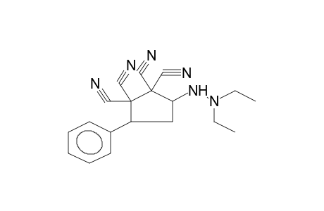 3-(2,2-DIETHYLHYDRAZINO)-1,1,2,2-TETRACYANO-5-PHENYLCYCLOPENTANE