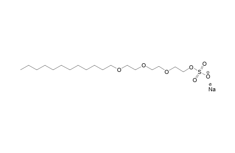 Sodium Lauryl Alcohol-(eo)3-sulfate; eo-adduct, lauryl alcohol, sulfated, Na salt