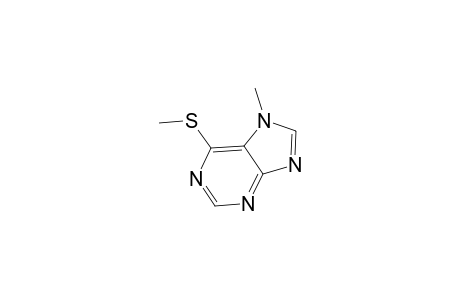 7H-Purine, 7-methyl-6-(methylthio)-