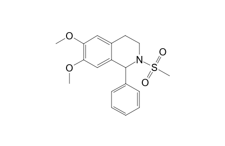 2-Mesyl-6,7-dimethoxy-1-phenyl-3,4-dihydro-1H-isoquinoline