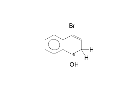 1-HYDROXY-4-BROMONAPHTHALENONIUM ION