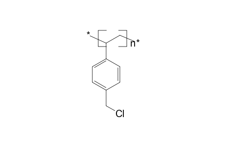 Poly(p-chloromethylstyrene)