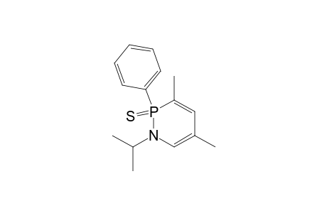 1,2-Azaphosphorine, 1,2-dihydro-3,5-dimethyl-1-(1-methylethyl)-2-phenyl-, 2-sulfide