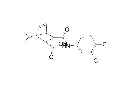 6-((3,4-dichlorophenyl)carbamoyl)spiro[bicyclo[2.2.1]hept[2]ene-7,1'-cyclopropane]-5-carboxylic acid
