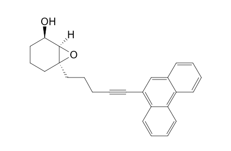 (1S*,2S*,6R*)-6-(5-Phenanthren-9-yl)pent-4-ynyl)-7-oxabicyclo-[4.1.0]heptan-2-ol