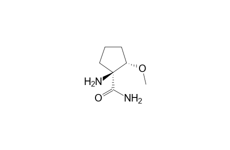 (1S,2S)-1-amino-2-methoxy-1-cyclopentanecarboxamide