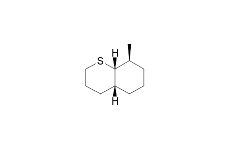 8b-Methyl-cis-1-thiadecalin