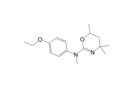 N-(4-Ethoxyphenyl)-N,4,4,6-tetramethyl-5,6-dihydro-4H-1,3-oxazin-2-amine