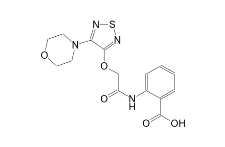 benzoic acid, 2-[[[[4-(4-morpholinyl)-1,2,5-thiadiazol-3-yl]oxy]acetyl]amino]-