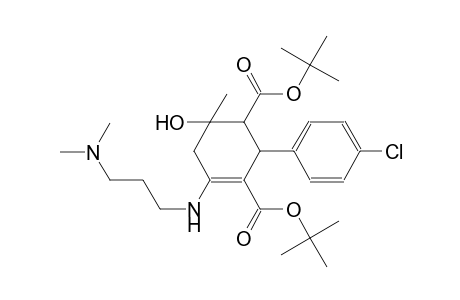 3-cyclohexene-1,3-dicarboxylic acid, 2-(4-chlorophenyl)-4-[[3-(dimethylamino)propyl]amino]-6-hydroxy-6-methyl-, bis(1,1-dimethylethyl) ester